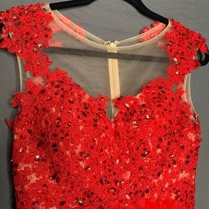 Beautiful hoco or prom Cinderella short dress!